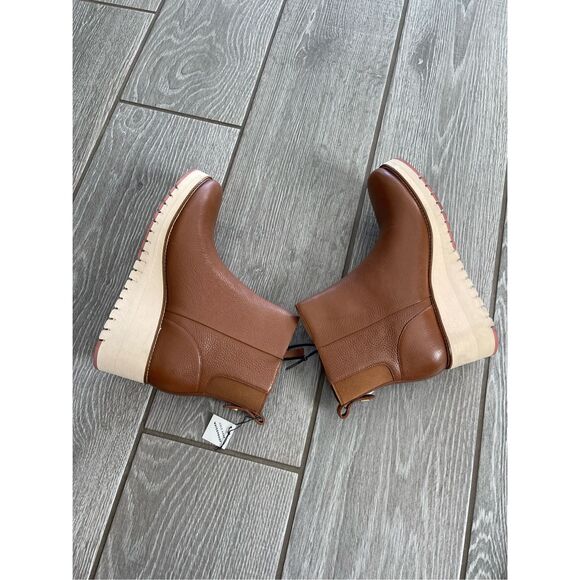 COLE HAAN Women's Zerogrand City Wedge Side-Zip Waterproof Booties Size 10 NEW - Picture 6 of 11